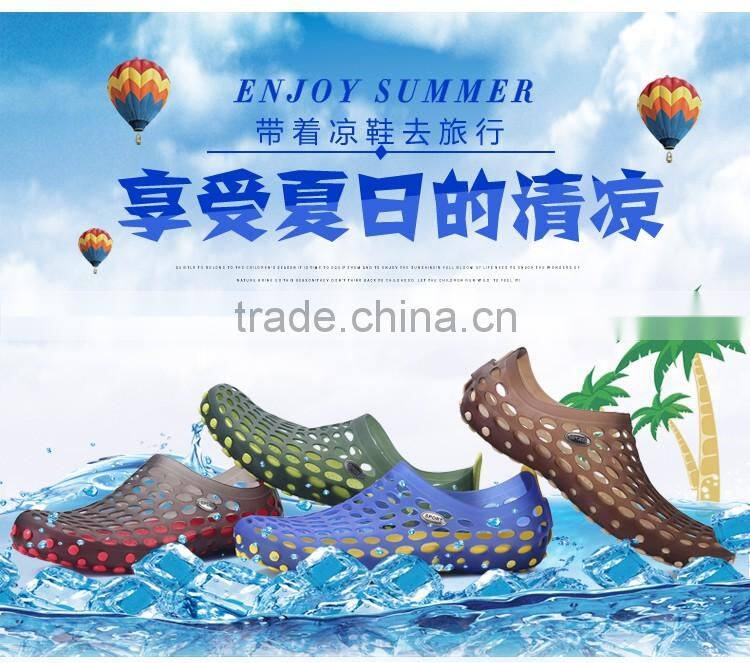 plastic shoes with hole