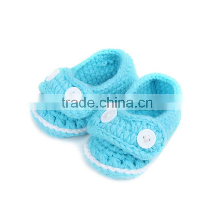 Big Mouth Frog Design Crochet Knitting Kids Shoes