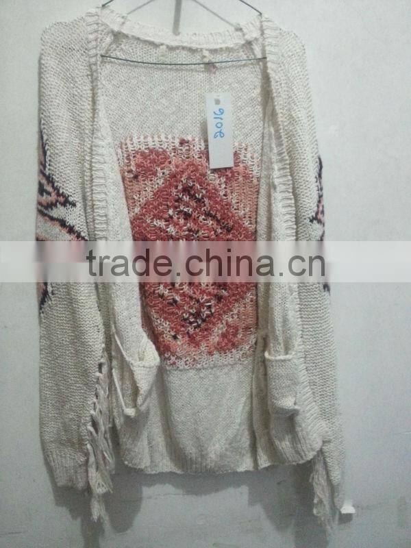 2016 stripe summer knitwear