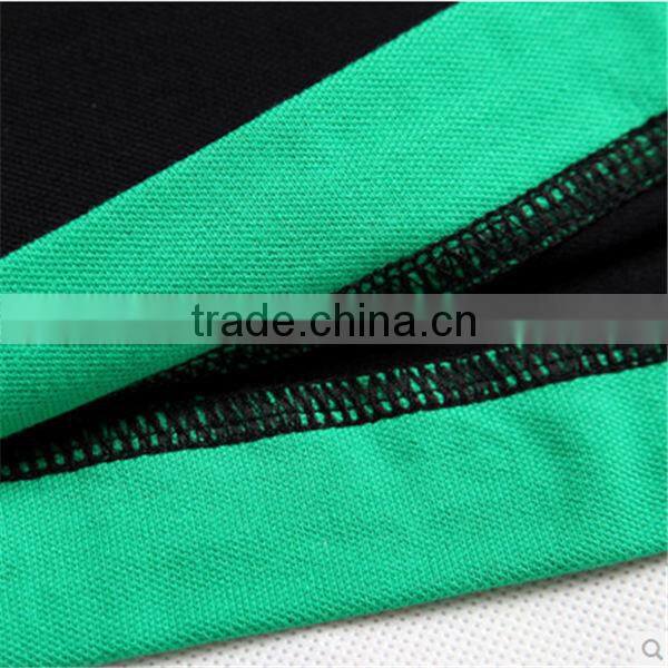 2014 Stylish Turn-Down Collar Color Matching Man's T-Shirt