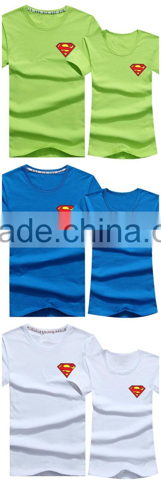 2016 Top Fashion Black Print Couple T-Shirt