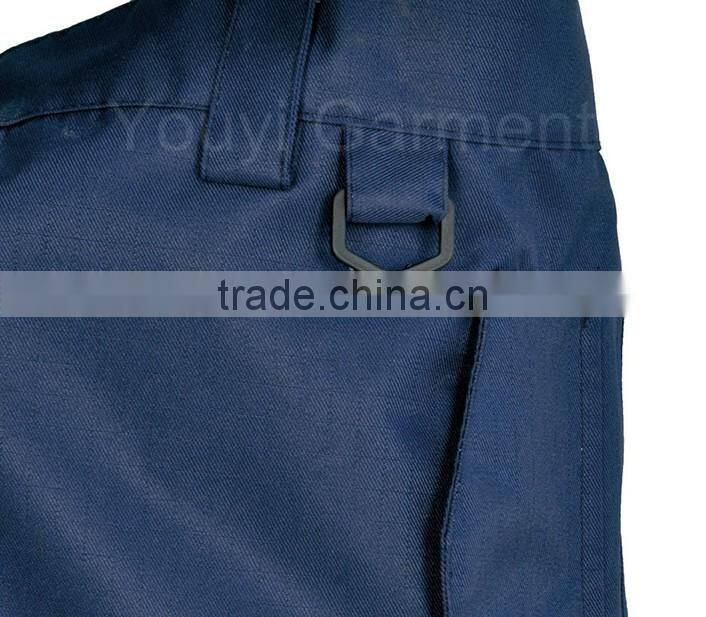 EN 14116 Standard Navy blue Fire Resistant Trousers With 3M reflective tpae