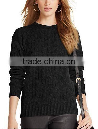 Best Selling Long Wool Sweater Design for Girl