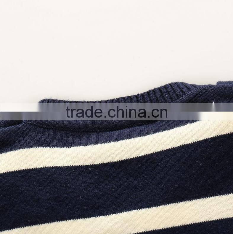 New Design Children Striped Sweaters Long Sleeve Knitting Boy Pullover
