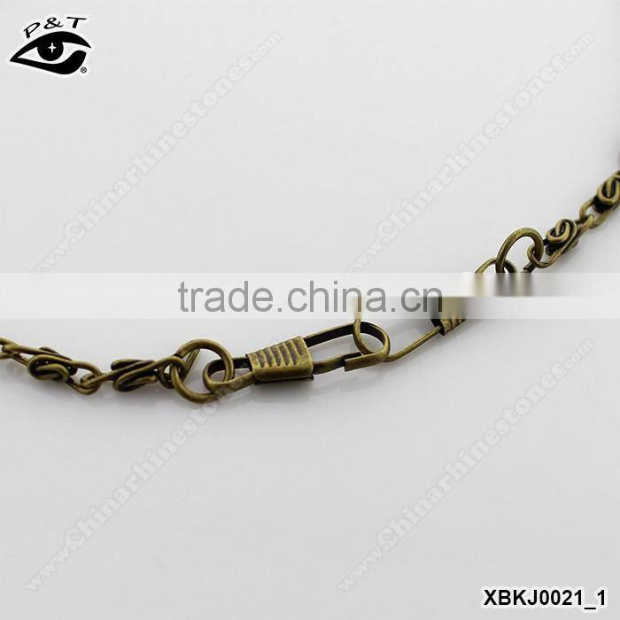42cm Metal Handbag Chain Metal Chains for Bag Zinc Alloy Plating Jewelry Findings Bag Hardware Accessories for Bags Garment