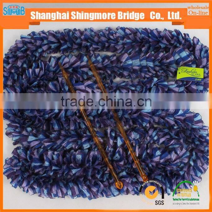 China knitting yarn factory direct wholesale good quality railway yarn for knitting in low price