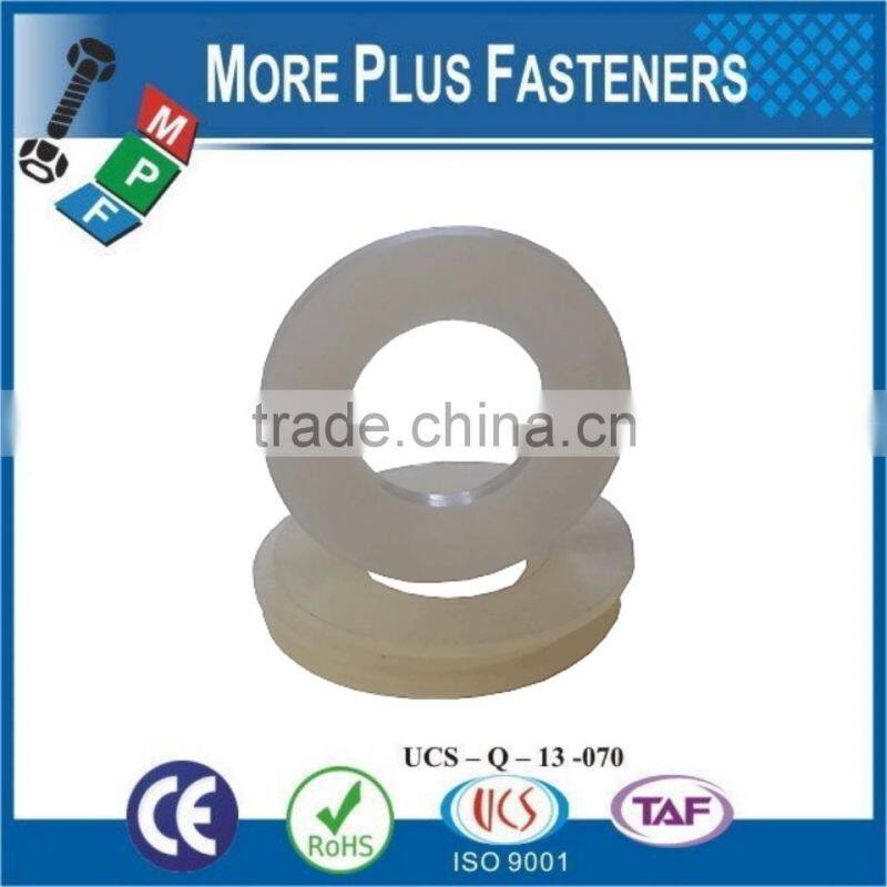 Made in Taiwan Black Nylon Reinforced Neoprene Rubber Nylon Finish Plastic Washer