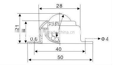 15mm ball transfer units bearing CY-15A