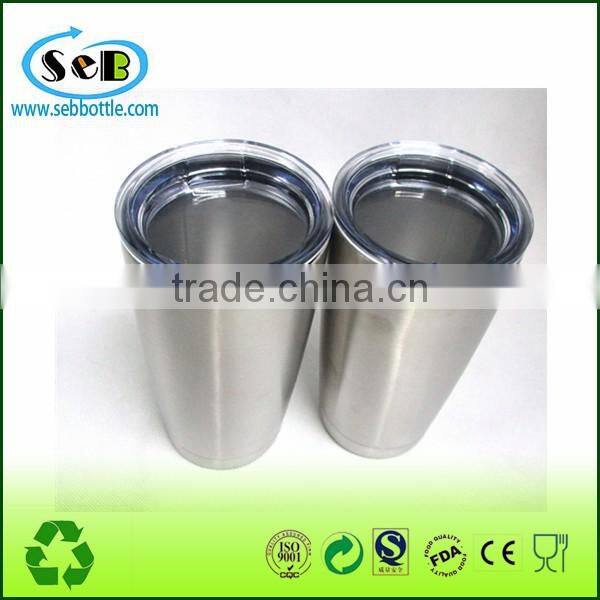 Logo custom insulated stainless steel coffee mug