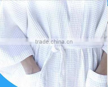 Simple and Soft cheap silk waffle weave robe