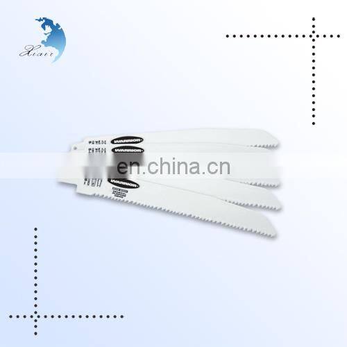 Custom printed hand saw, bandsaw blade, hacksaw blade