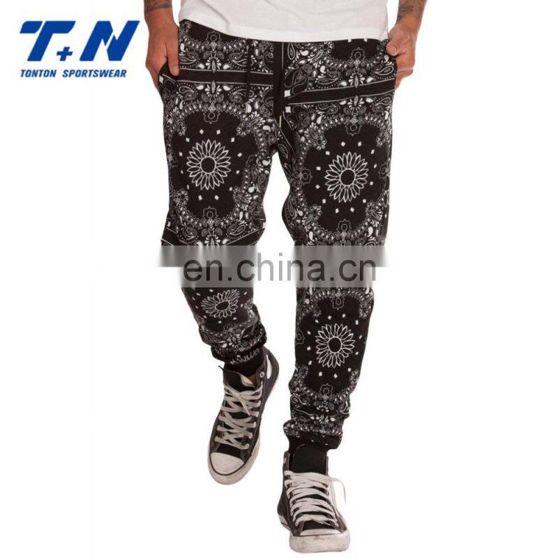 men custom jogger sweatpants for wholesale