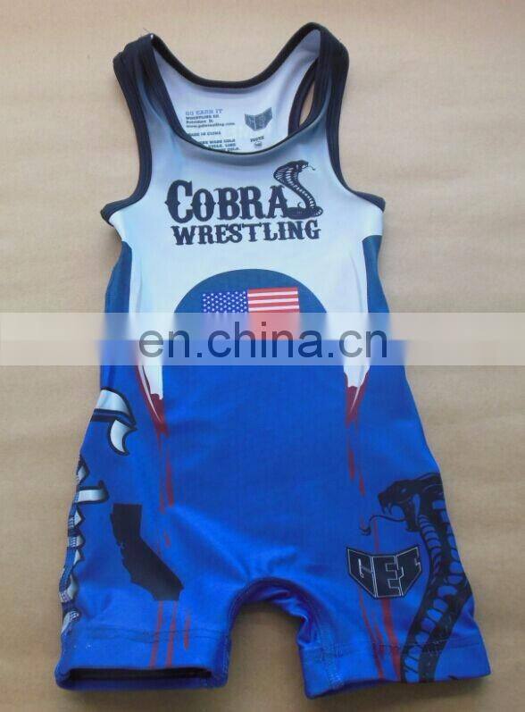 Custom infant wrestling singlets, wrestling wear, wrestling t shirts