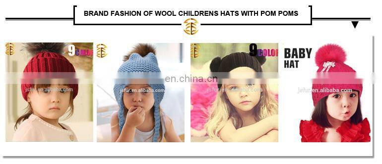 Plain Strip Style Custom Wholesale Newborn Baby Girl Knit Hats