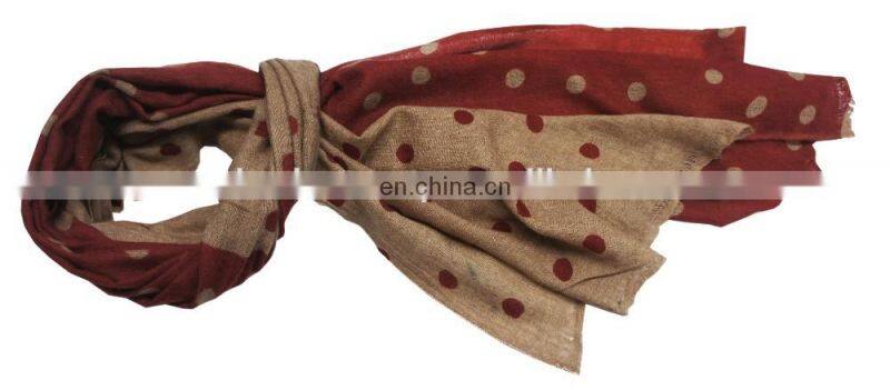 Cashmere Pashmina Wool Polka Dot Shawls