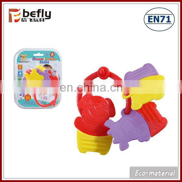 Funny animal toy baby teether for sale