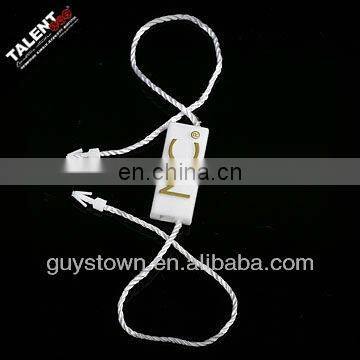 custom plastic name tag string for garment