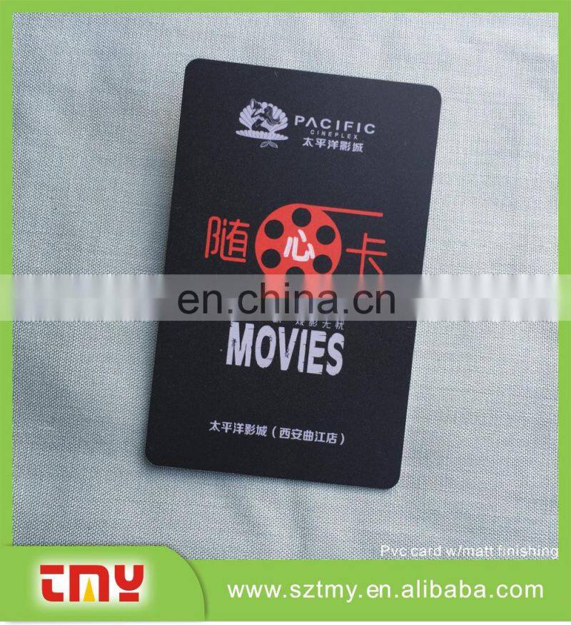 Restaurant membership card loyalty card with signature panel