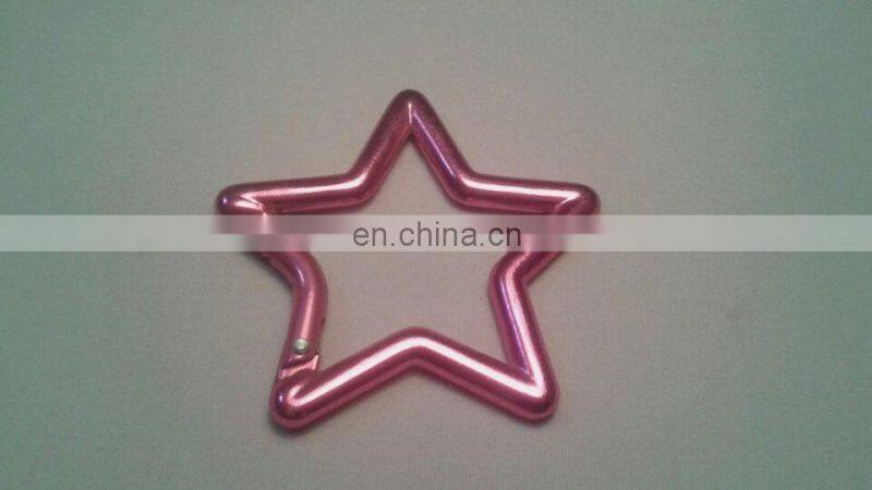 Promotion Various colorful designs Aluminum Carabiner Hook