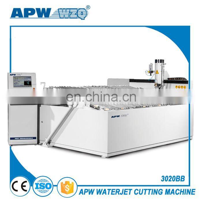 Flying Arm 5 Axis Marble Waterjet Cutting Machine For Concrete Cutting
