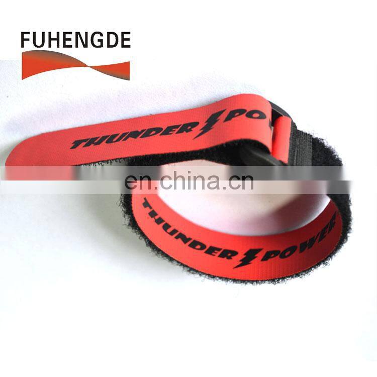 Free sample Lipo battery straps with anti slip fabric