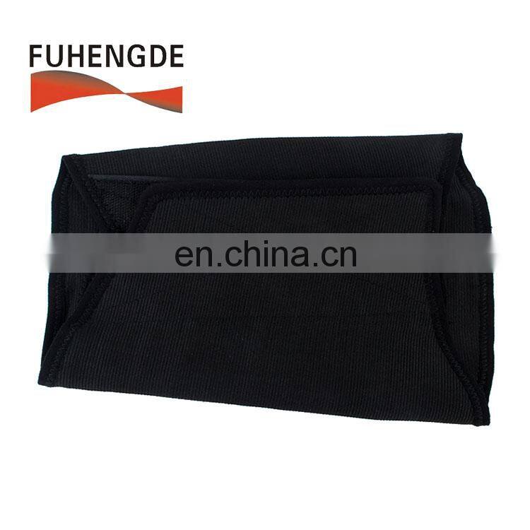 Latest designs sporting band logo embroidery elastic leg strap wrap with iron protection