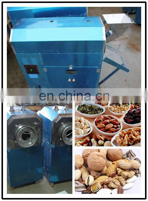 Stainless steel low broken rate peanut roaster machine peanut groundnut roaster machinery