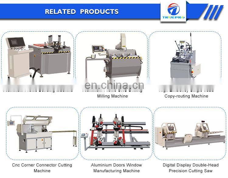 Aluminium double head cutting machine mitre cutting machine