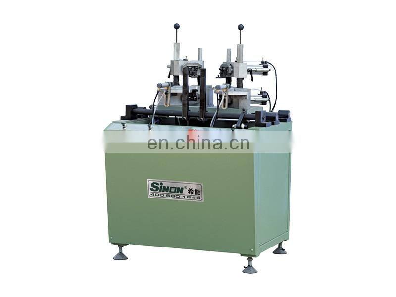 Automatic Three Cutter UPVC Window Door Corner Cleaner Machine