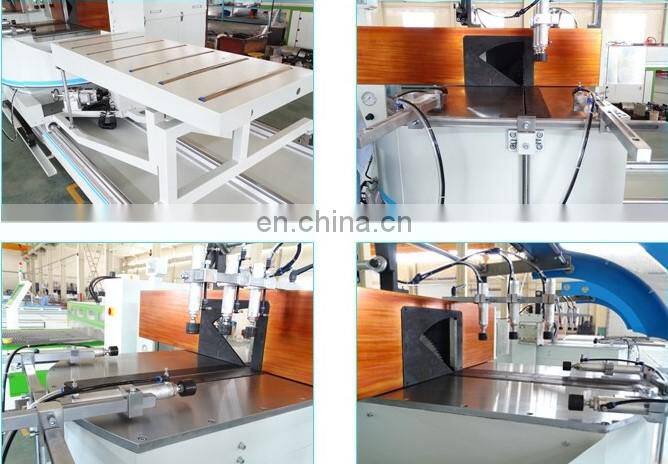 Chinese factory aluminum curtain wall Twin head cutting saw