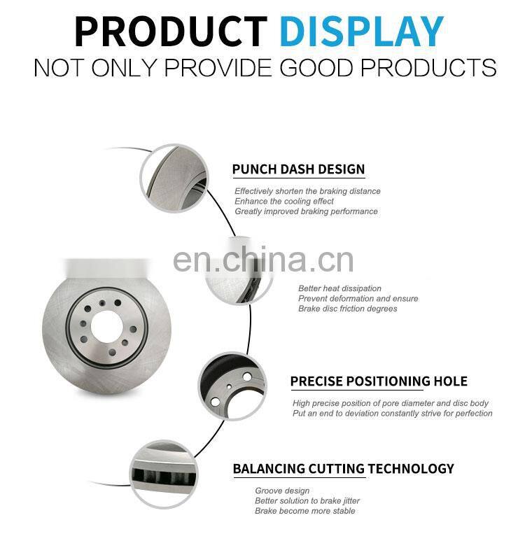 King Steel Factory Price MB668886 Auto Brake Disc for Mitsubishi