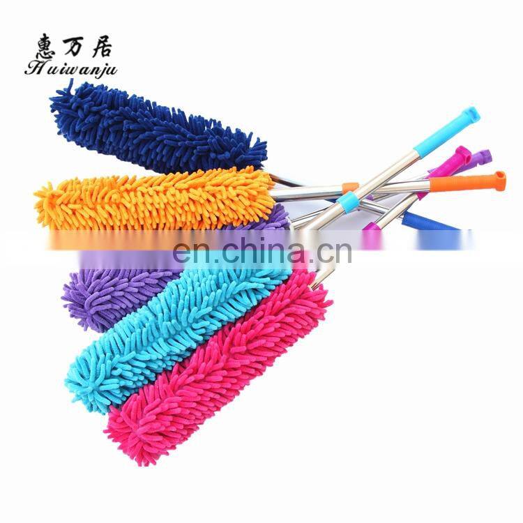 adjustable long handle Scalable extendable microfiber car duster