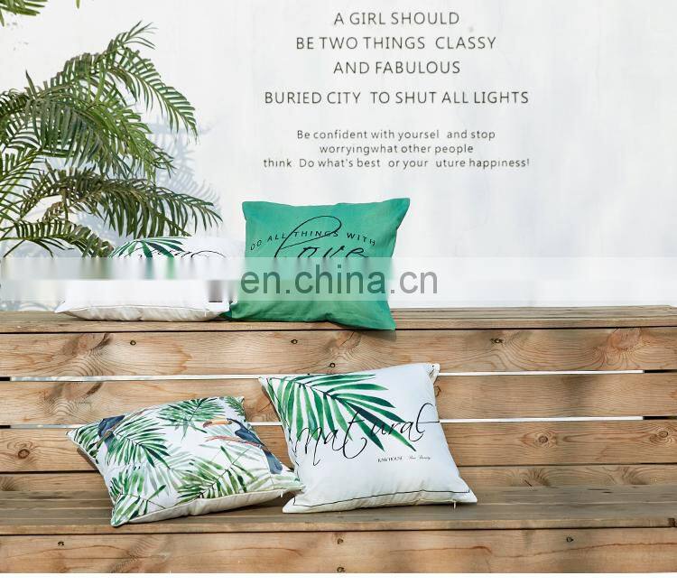 RAWHOUSE cotton canvas pillow cover 45 * 45 cm decorative cushion covers