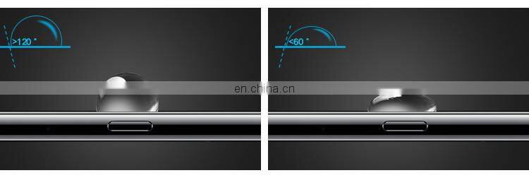 2 in 1 package For Iphone 7 X All model 0.3mm 2.5D 9H tempered glass screen protector film sheet price