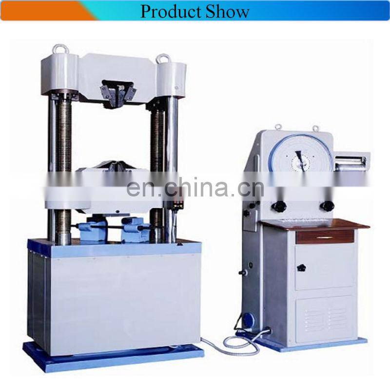 WE-C series Hydraulic Analog universal Testing Machine With Dynamometer