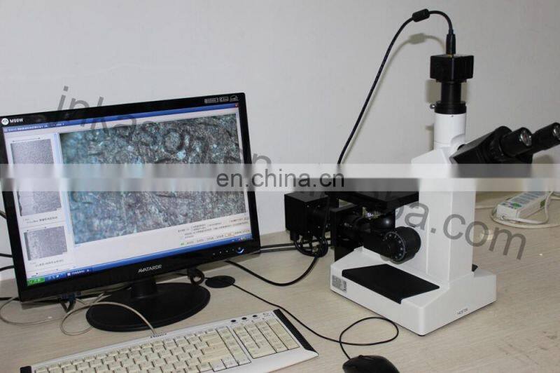 4XC Binocular or Trinocular Inverted Metallurgical Microscope