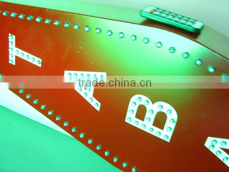 wholesale mounted customized wall tobacco led sign