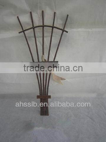 2013 woven willow wicker garden fence