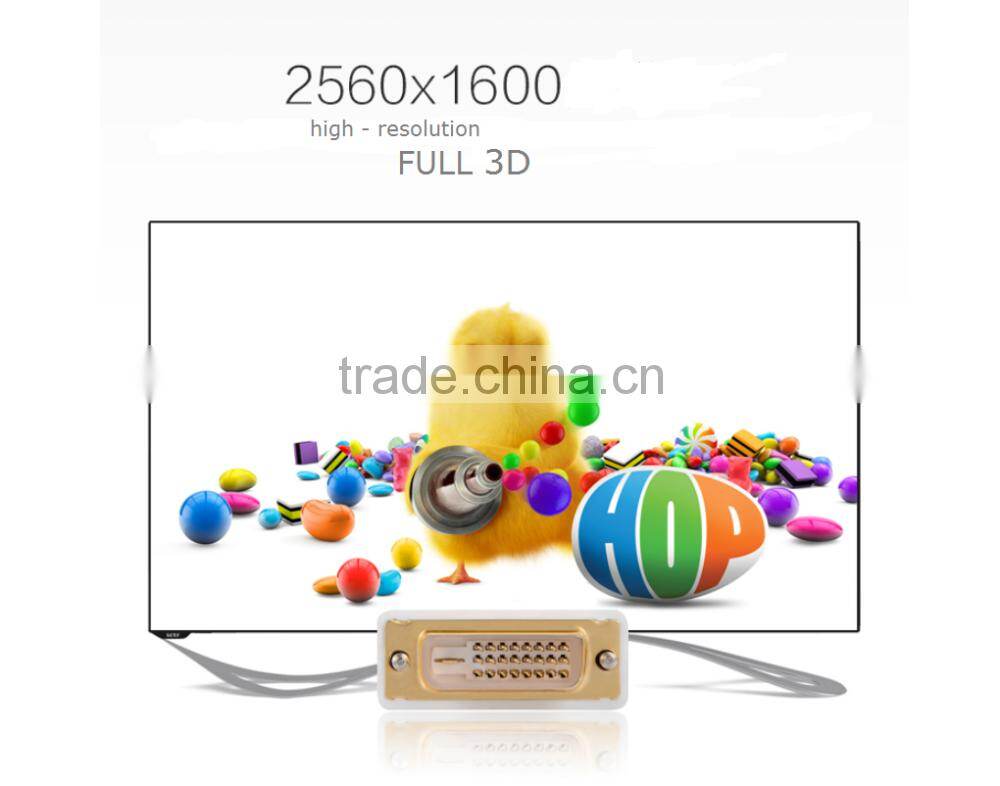 GOOD COMPATIBILITY PCER 24+1 MALE TO MALE DVI CABLE FOR COMPUTER/TV