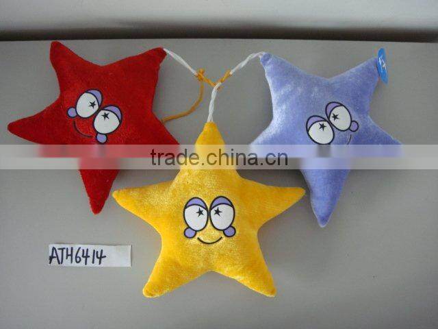 cute plush stars/stuffed stars/stars plush toy