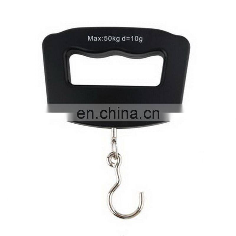 50kg/10g Portable LCD Digital Hanging Luggage Weight Electronic Hook Scale
