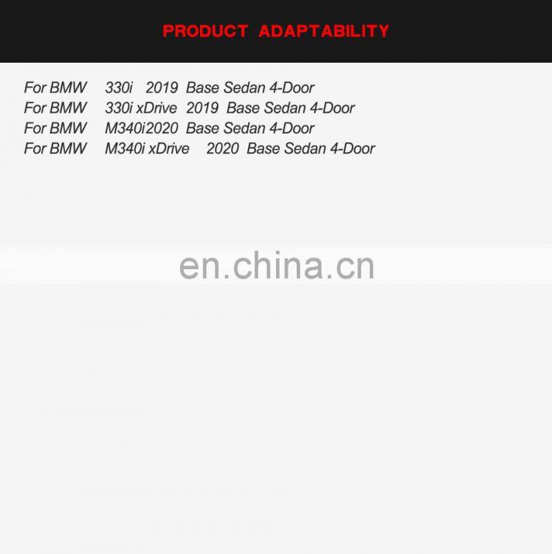 Carbon Fiber Car Wing Spoiler for BMW 330i M340i x Drive G28 G20 Base Sedan 4-Door 2019