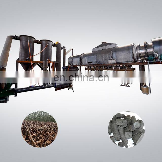 Hoist type wood charcoal making machine furnace for shisha charcoal