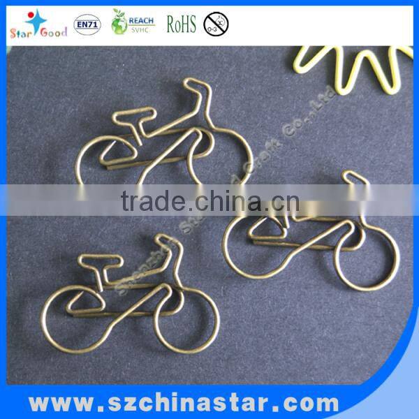 advertisement stationery bike paper clip