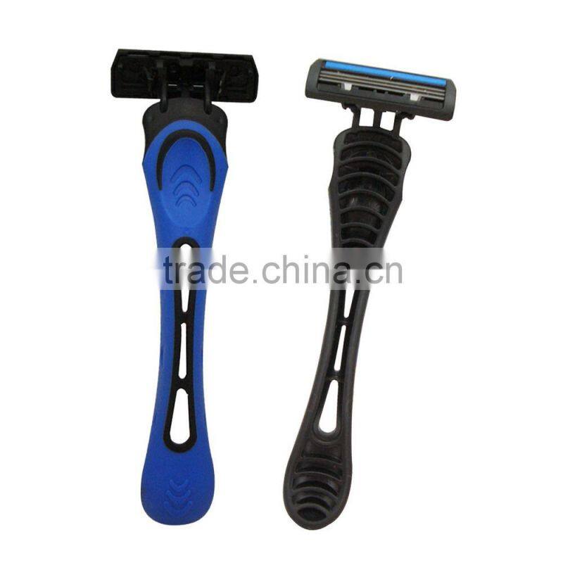triple blade disposable shaving razor