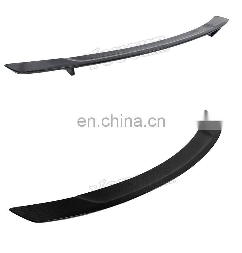 RT style carbon fiber rear trunk wings spoiler for Mercedes Benz E class W238 C238 2 door coupe 2016+
