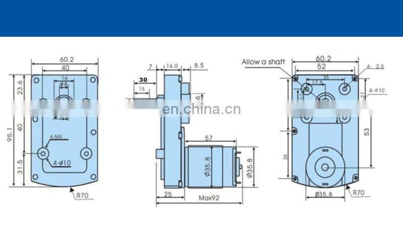 ASME-MXB DC 12V~24V 380kg.cm Steel Gear 3600 Degree High Torque Servo for Large Robot