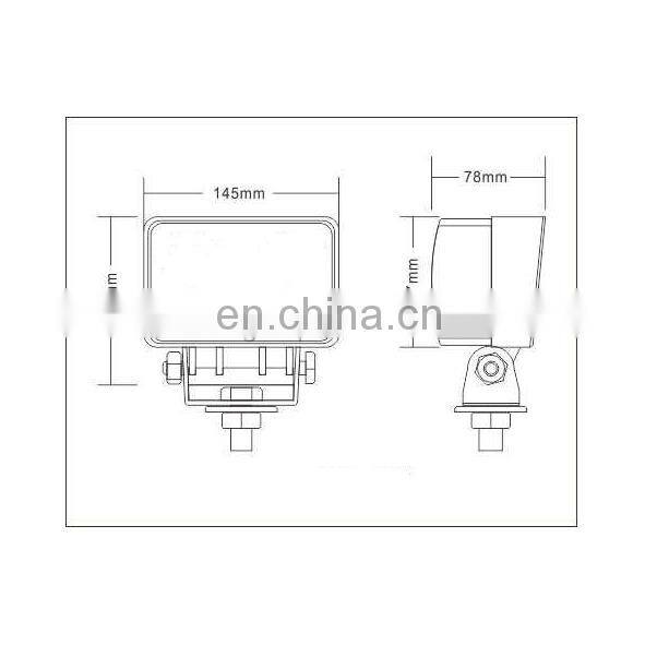 45w led work light spot/flood beam led lamp led driving light LED845W