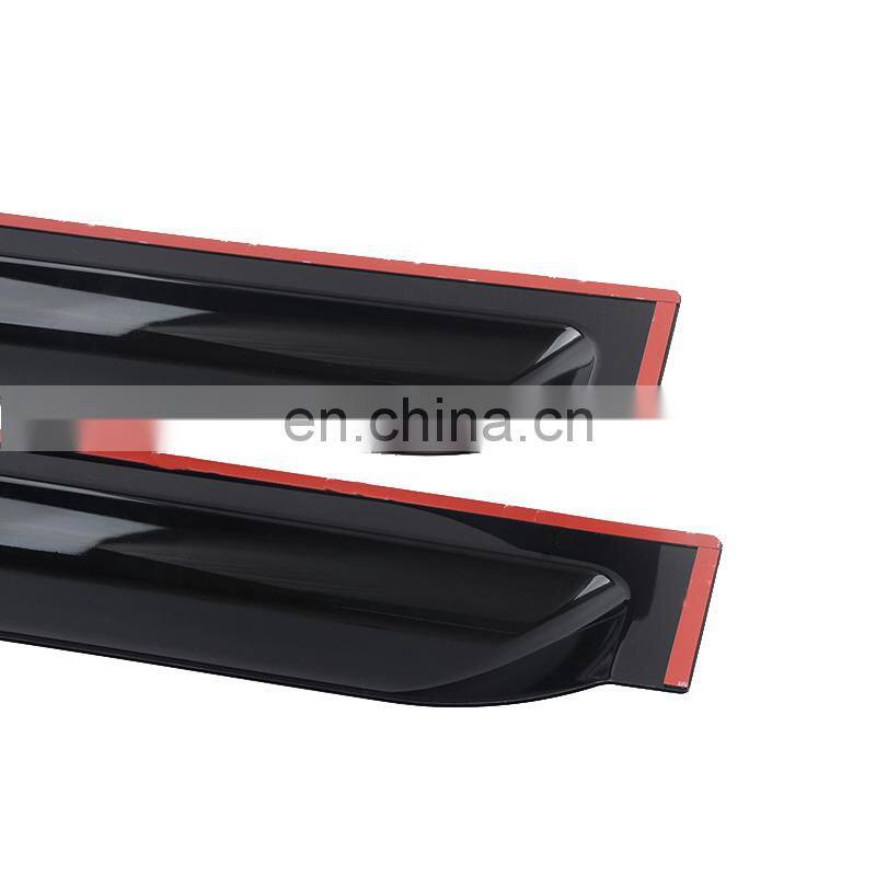 Maiker offroad Sun Visor 6pcs on window rain shield guard for Jeep wrangler JK 2007+