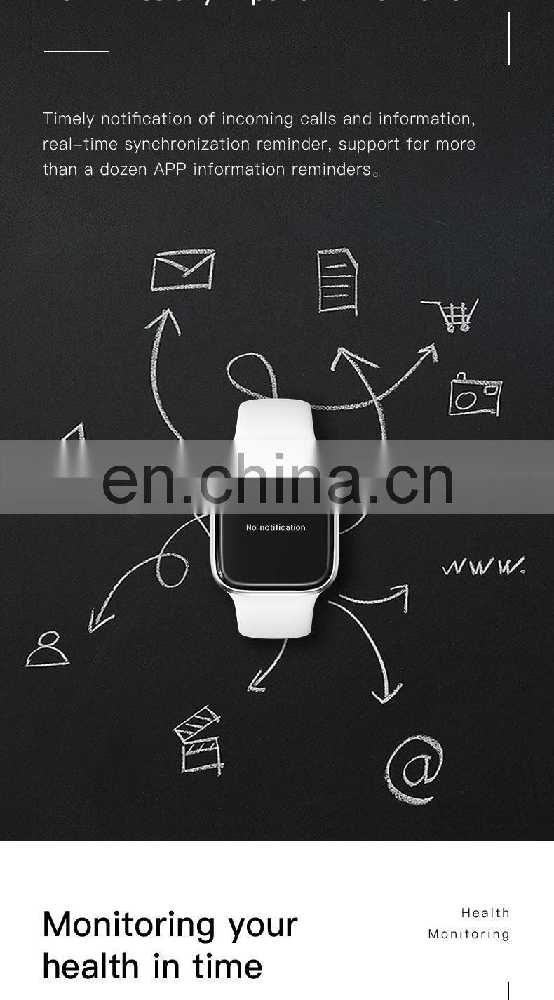 FK68 2021 Man Women IPS Smartwatch Call DIY Watch Face 1.7 IP67 Waterproof Smart Watch